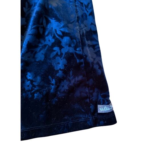 Matilda Jane girls Marnie Jacquard Velour Wide Leg Pants - Picture 4 of 6